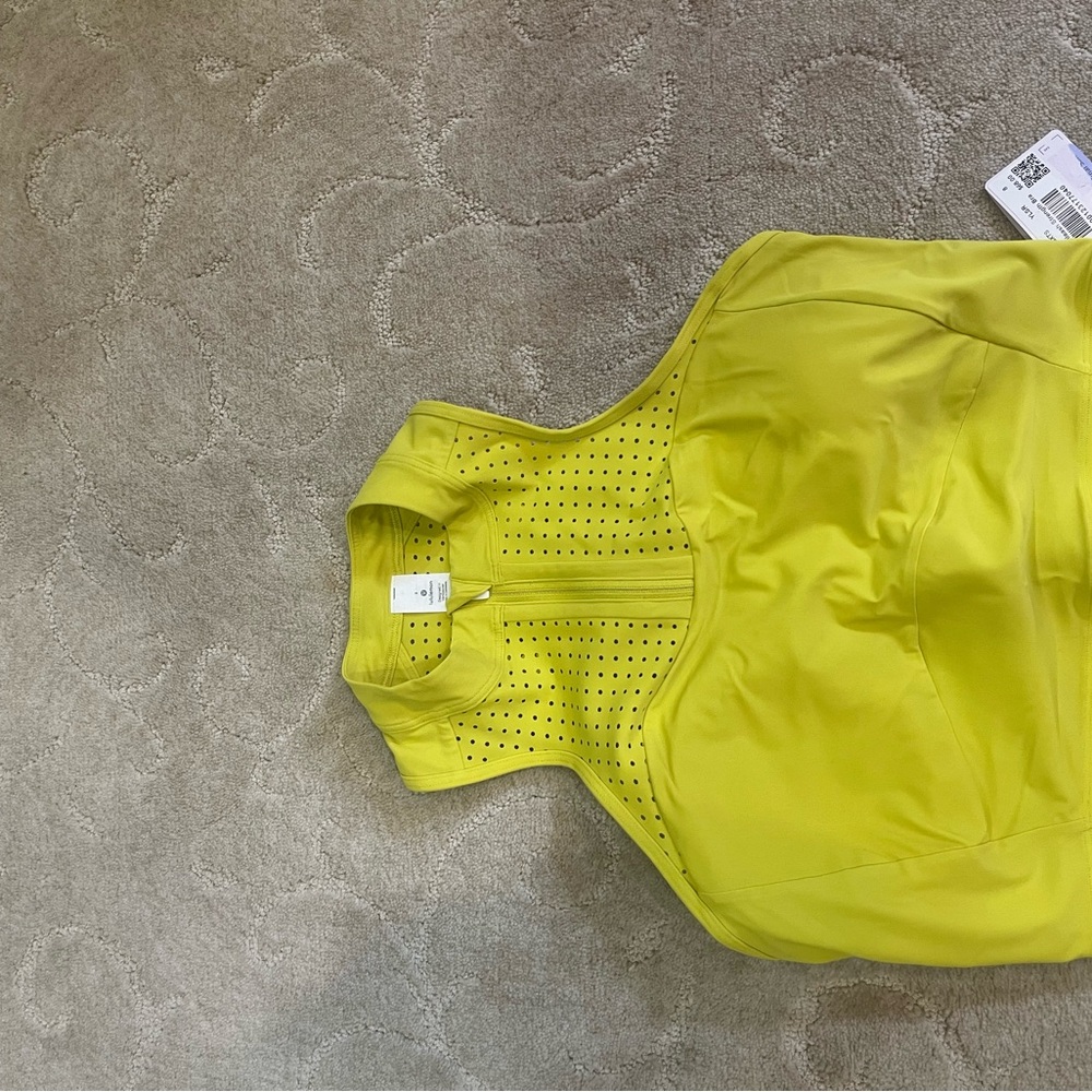 Yellow Lululemon Sports Top